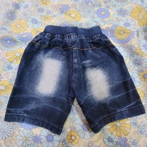 Boys Denim Shorts (Pack Of 4)