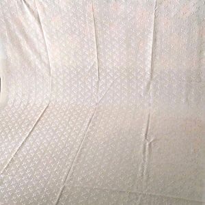 2 Piece Chikankari Golden badami suit unstitched