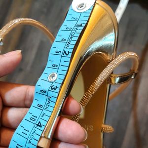 Rose Gold Pencil Heels