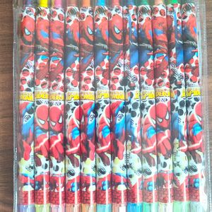 Spiderman Theme Rolling Crayons