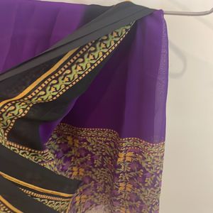 Purple Dupatta For Women