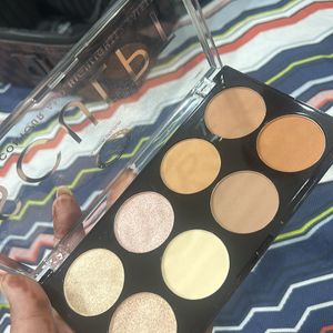 Fashion colour CONTOUR AND HIGHLIGHTER PALLETE