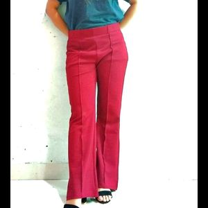 New With Tag Bootcut Maroon Trouser