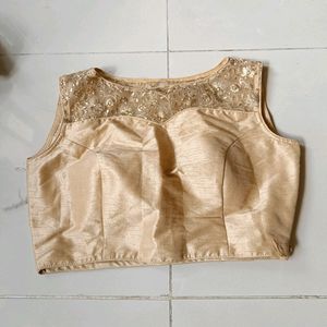 Padded Golden Blouse