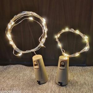 20 Led Wine Bottle Cork Copper Wire String Lights