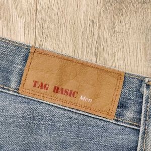 Cs0477 Tag Basic Baggy Jeans Size 36