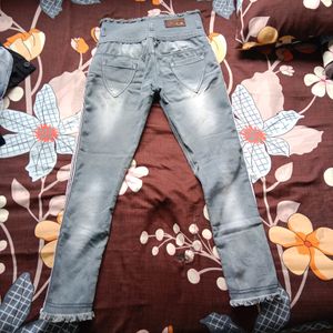 Gray Jeans Just For Rupees 99/-