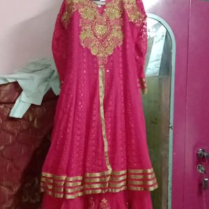 Heavy Work Anarkali Set