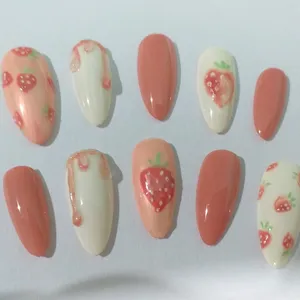 Press On Nails(Strawberry Jam🍓)