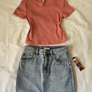 HM FITTED CORAL TOP