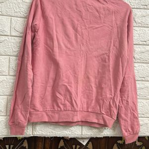 Sequin Detail Pastel Sweatshirt