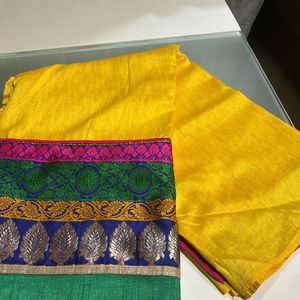 Yellow Saree