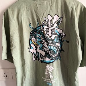 FSBN Mint-Green Printed UNISEX T-shirt & WHITE TOP