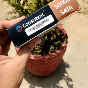 Consistent 500 GB HardDisk Unused