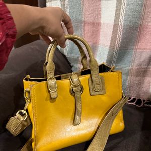 Crossbody Bag Mustard Color