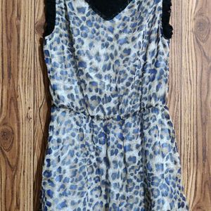 Animal Print Short Dress| ₹30 Off On Delivery