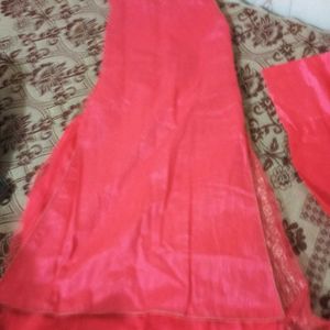 Indo Western Kurta with Plazo And Chunri