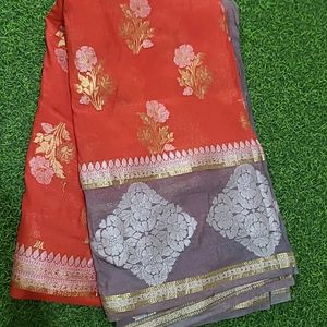 ❤️🩶 Fancy Pattu Saree ❤️🩶