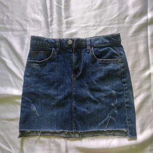 Denim Skirt For Girls