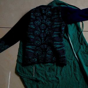 BEAUTIFUL 2 pieces Winter Cardigan With Shrug