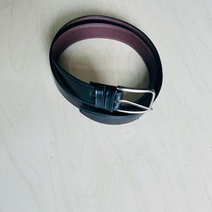 BLACK Leather Belt for Men