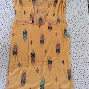 Xxl Mustard Kurta