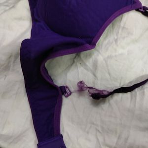 Purple Padded Bra