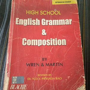 English Grammer And Composition Book