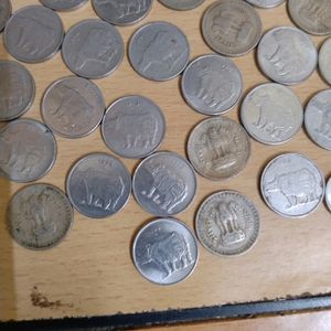 25 Paise Coin Collection Rhino Token