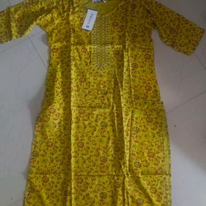 L  Twillblue Kurti