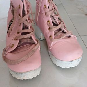 Pink Boots