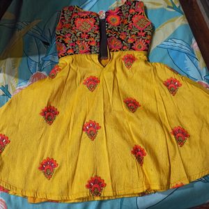 Party Wear Frock For One Year Baby -Used Only Once