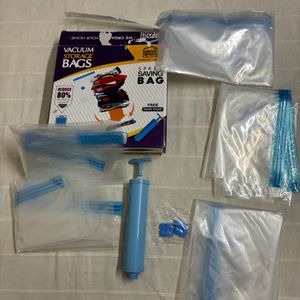 🆕Vacuum Bags for Travel with Hand Pump Airtight