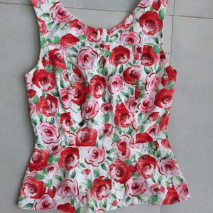 Floral Top For Women