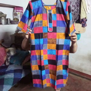 New Cotton Fabric Kurti For Women's