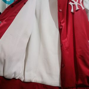 Bomber Jacket Red For Men And Women