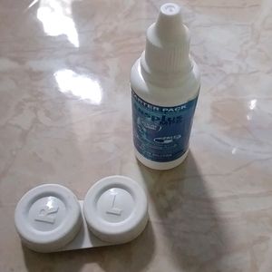 Grey Lens With Multi Purpose Solution