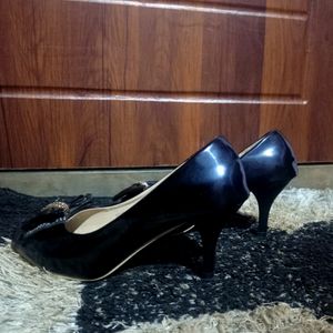 Black High Heel Women Shoe