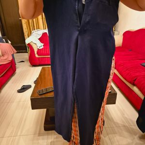 BLUE FORMAL TROUSERS