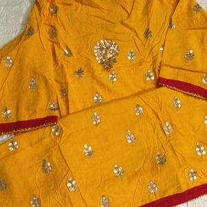 Yellow Sharara And Kurta Set