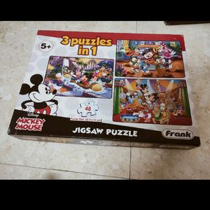 Mickey Mouse Puzzle Game