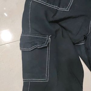 Trendy Wide Jeans Black