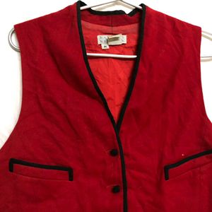 Barneys Red Waistcoat