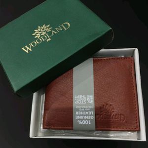 New Woodland Brown Leather Wallet 🤎