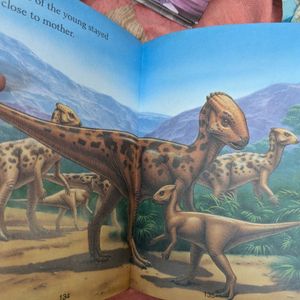 Kids Book Combo , Wizard Of Oz And Dinosaur Storie