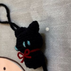 Crochet Kikis Black Cat Jiji !!