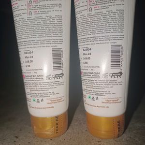 Combo Of 2 New Sunscreen SPF 60+ Zero White Cast