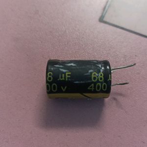 Capacitor 400V 68Uf + 56K Register