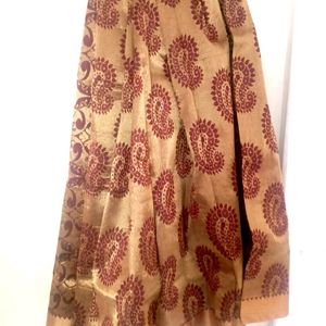 Kanchi Silk Saree With Stitched Blouse