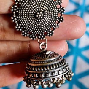 Beautiful Metal Jhumka 👌♥️